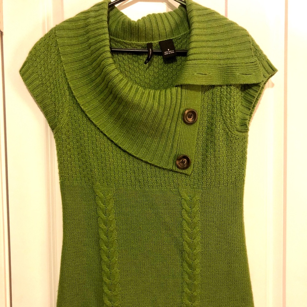 Green Knit Sweater